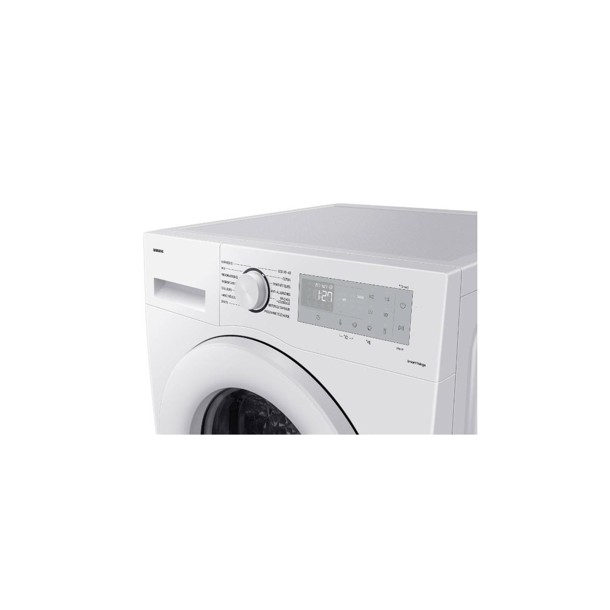 Voir la diapositive 4 : Samsung Lave-linge frontal 8kg 1400 tours/min - ww80cgc04dth