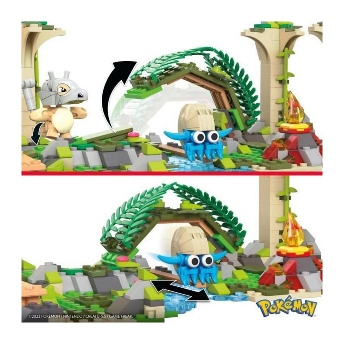 MEGA CONSTRUX MEGA CONSTRUX - POKEMON - Les Ruines Oubliees - jouet de construction - 6 ans et +