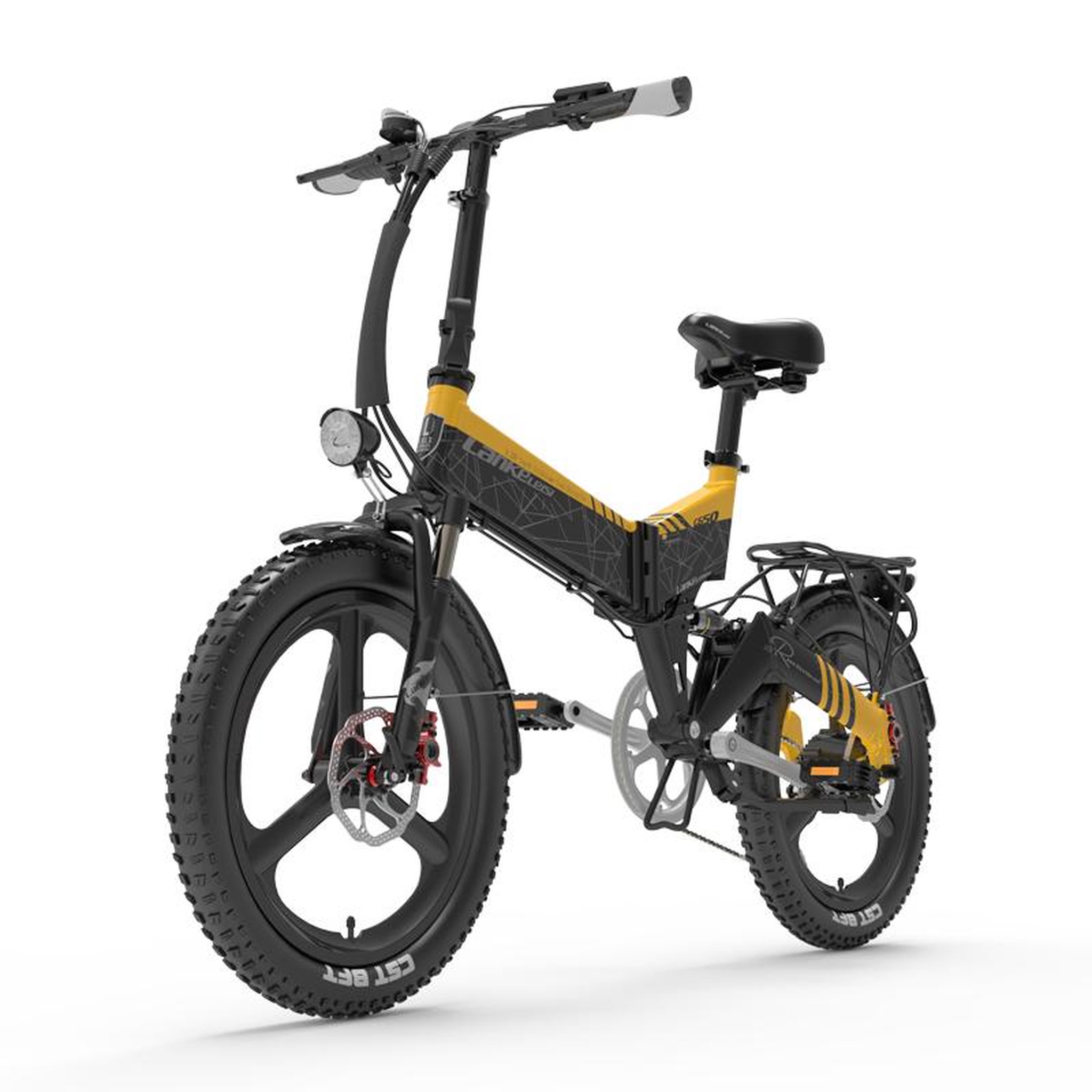 Voir la diapositive 3 : LANKELEISI Vélo électrique pliant de ville Lankeleisi G650