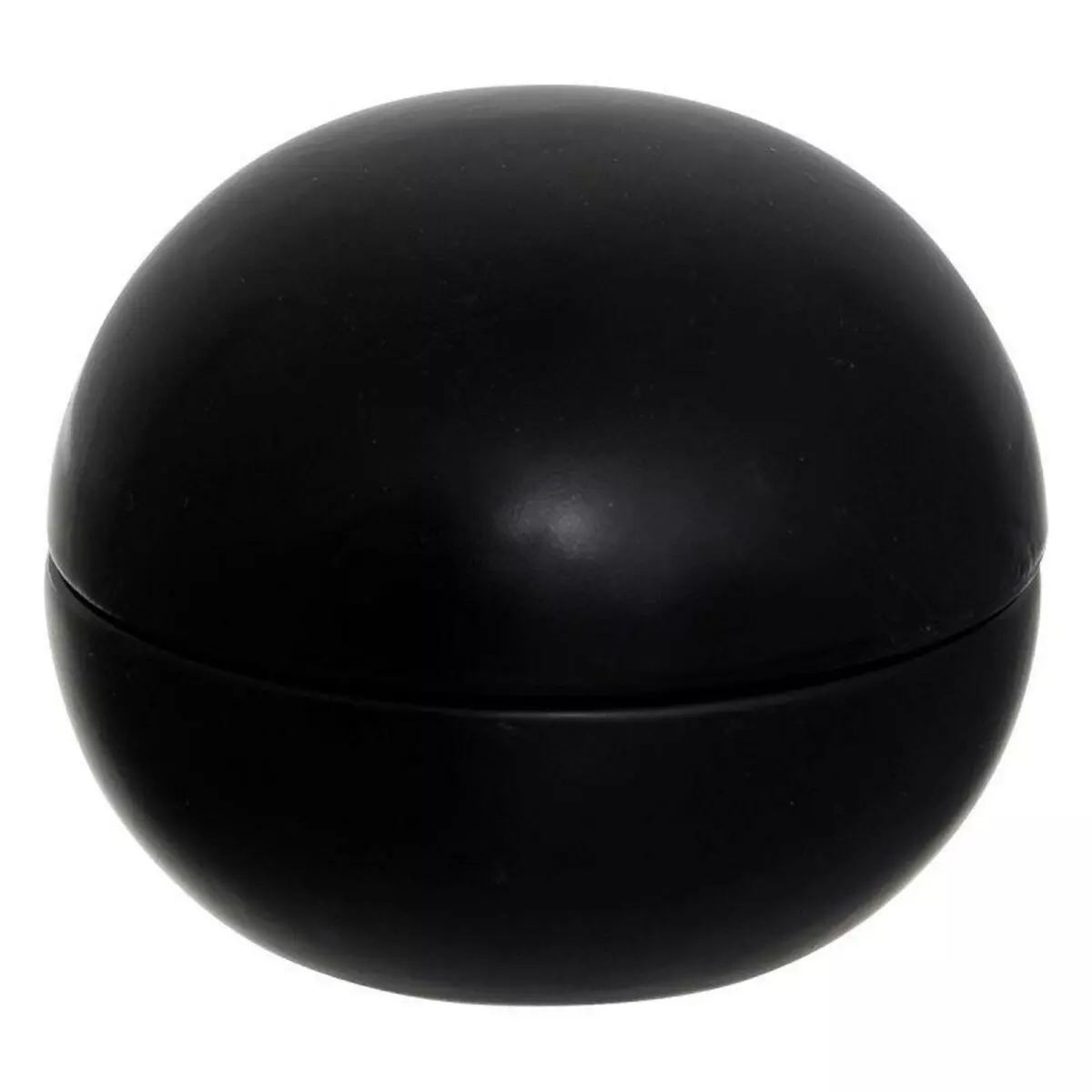 ATMOSPHERA Cendrier Boule en Céramique  Olme  10cm Noir