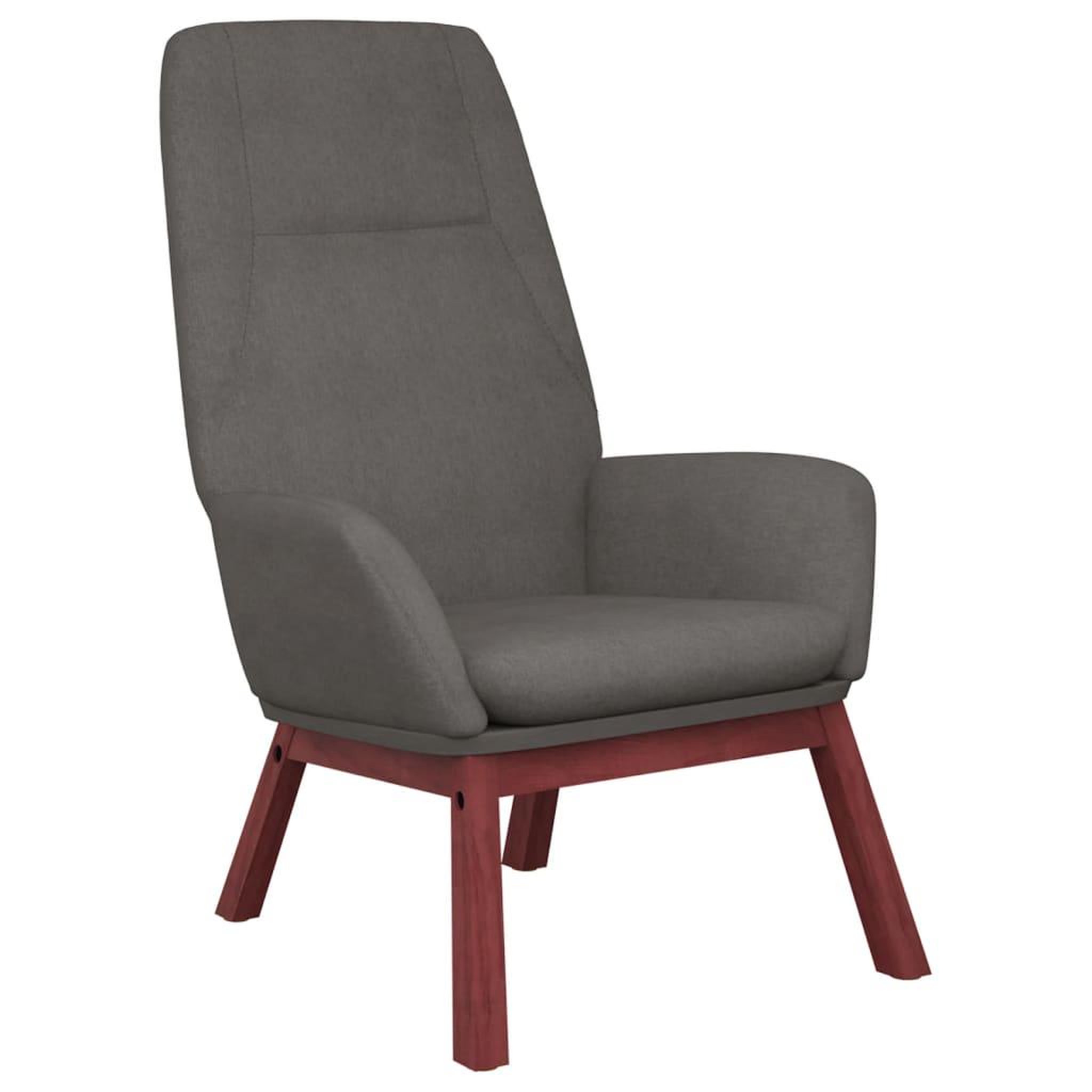 Voir la diapositive 2 : VIDAXL Chaise de relaxation Gris clair Tissu