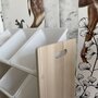 ALICE'S HOME Meuble de rangement pour enfant avec 9 casiers - Tobias - MDF décor bois naturel. 64x29.5x60cm