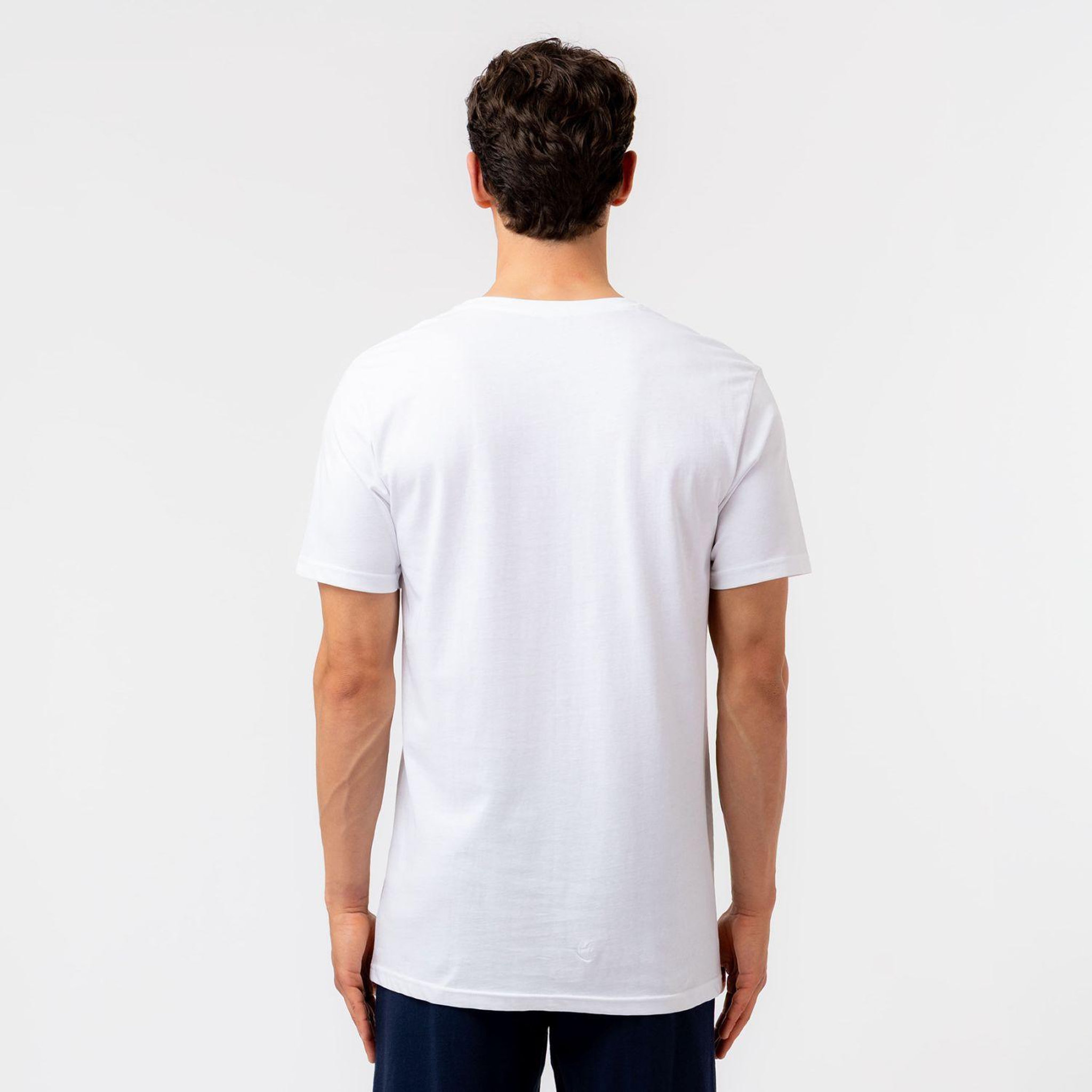 Voir la diapositive 5 : FILA T-shirt homme uni 100% coton Fila