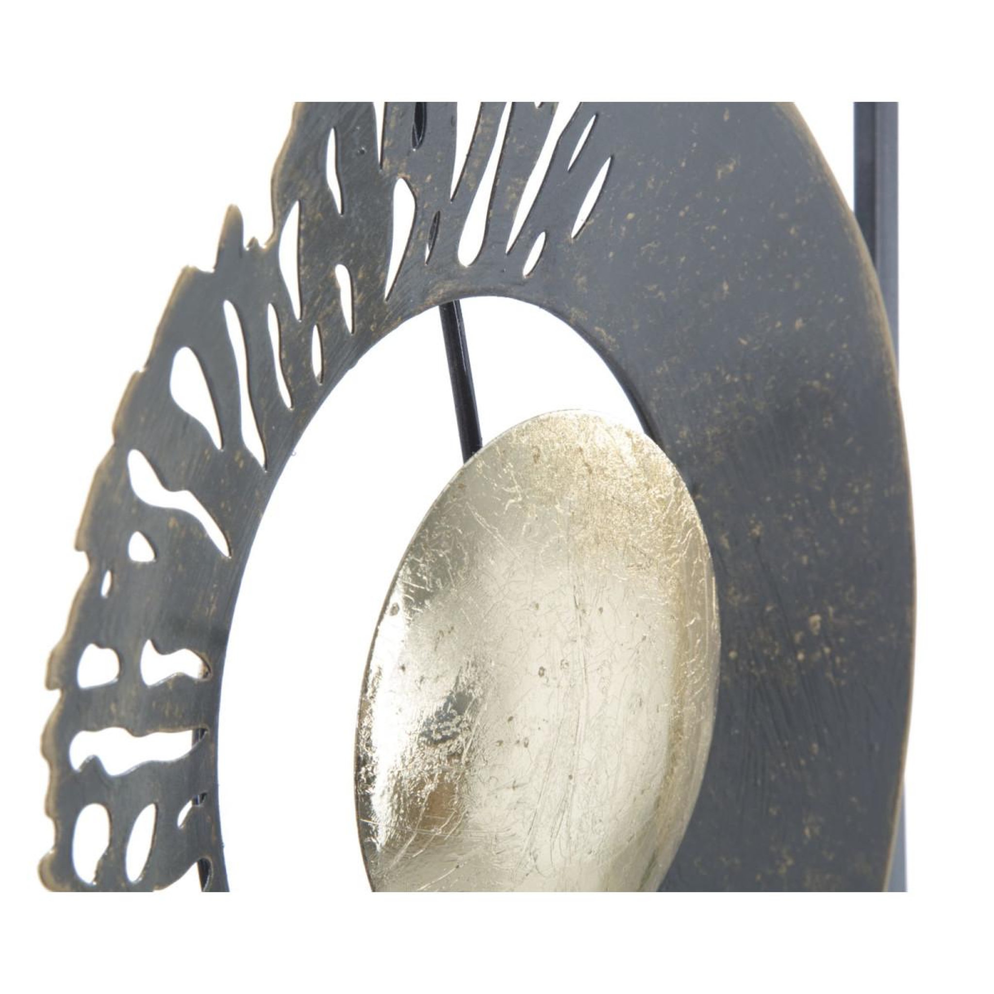Voir la diapositive 2 : Paris Prix Décoration murale encadrée en métal  ring  89cm multicolore