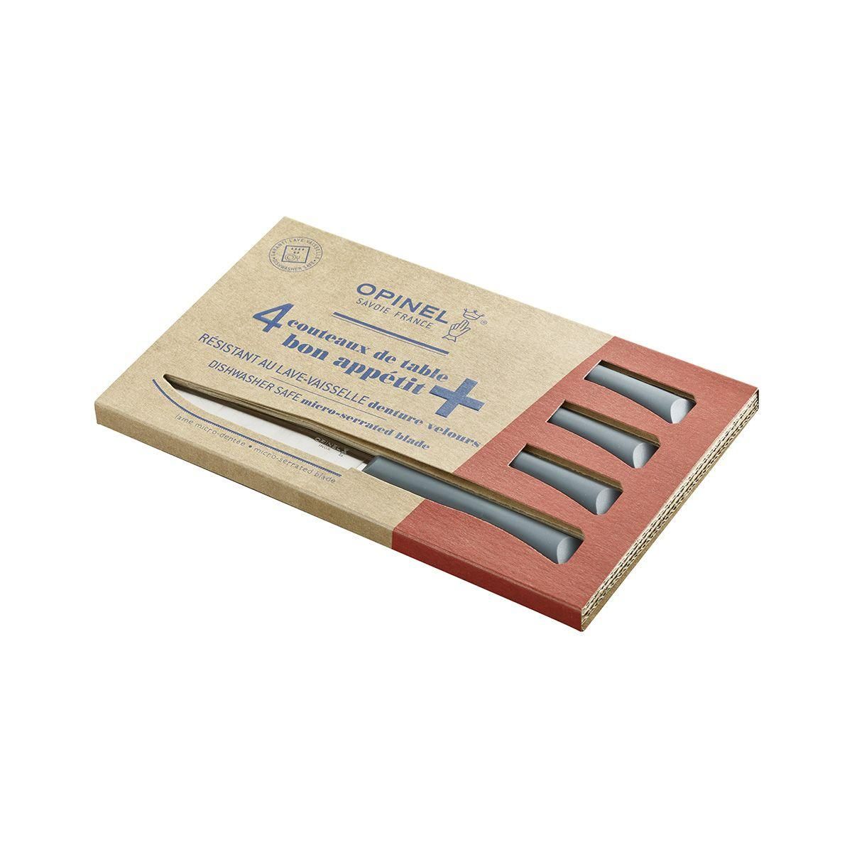 Opinel Couteau Bon Appétit 4 couteaux