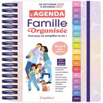 L'AGENDA FAMILLE ORGANISEE. DE SEPTEMBRE 2026 A DECEMBRE 2027, Play Bac