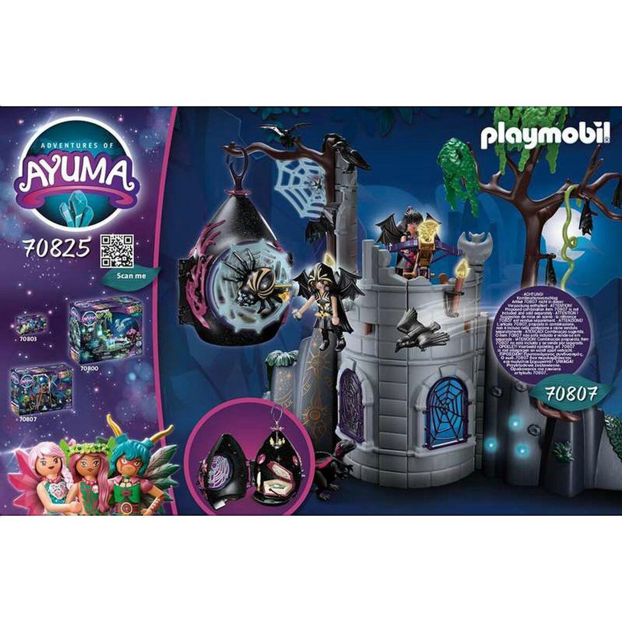 Voir la diapositive 2 : PLAYMOBIL Jouet Playmobil Maisonnette de Bat Fairies