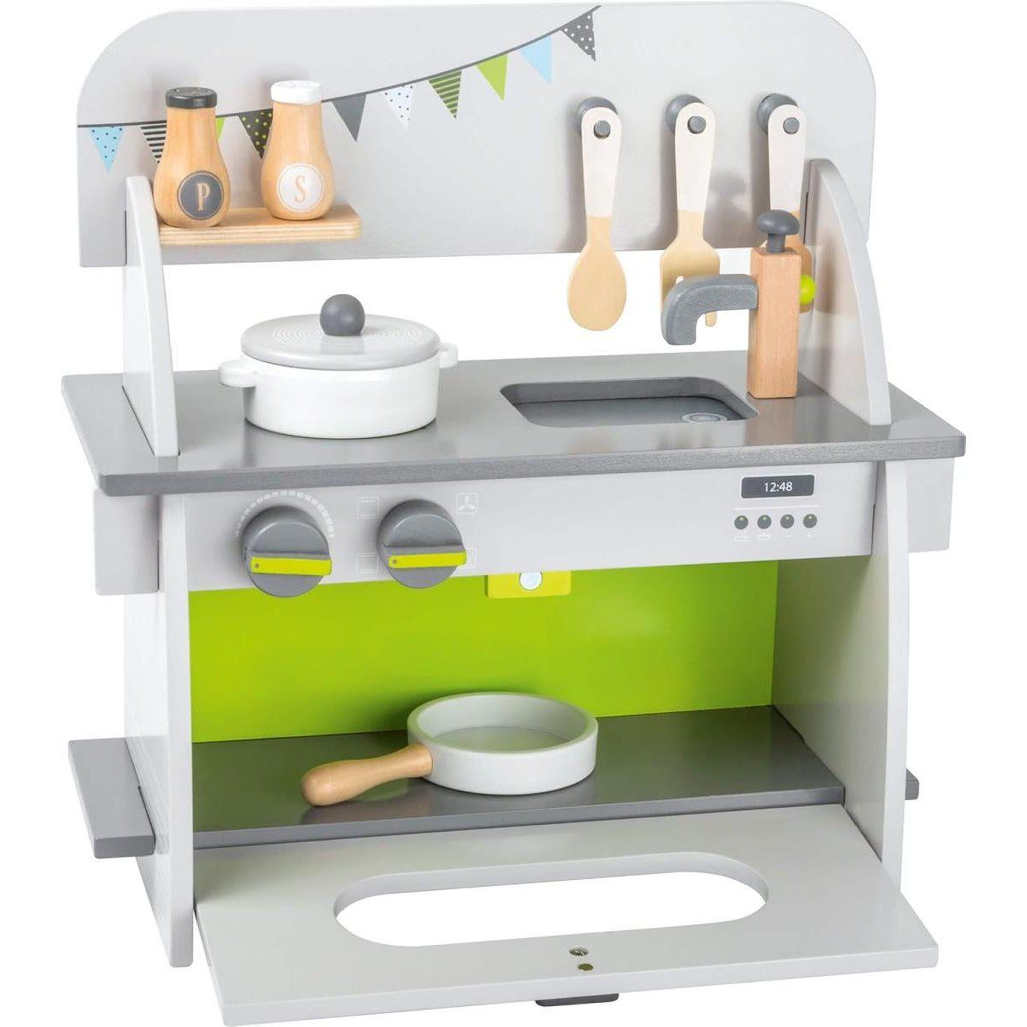 SMALLFOOT Cuisine  enfant compacte en bois