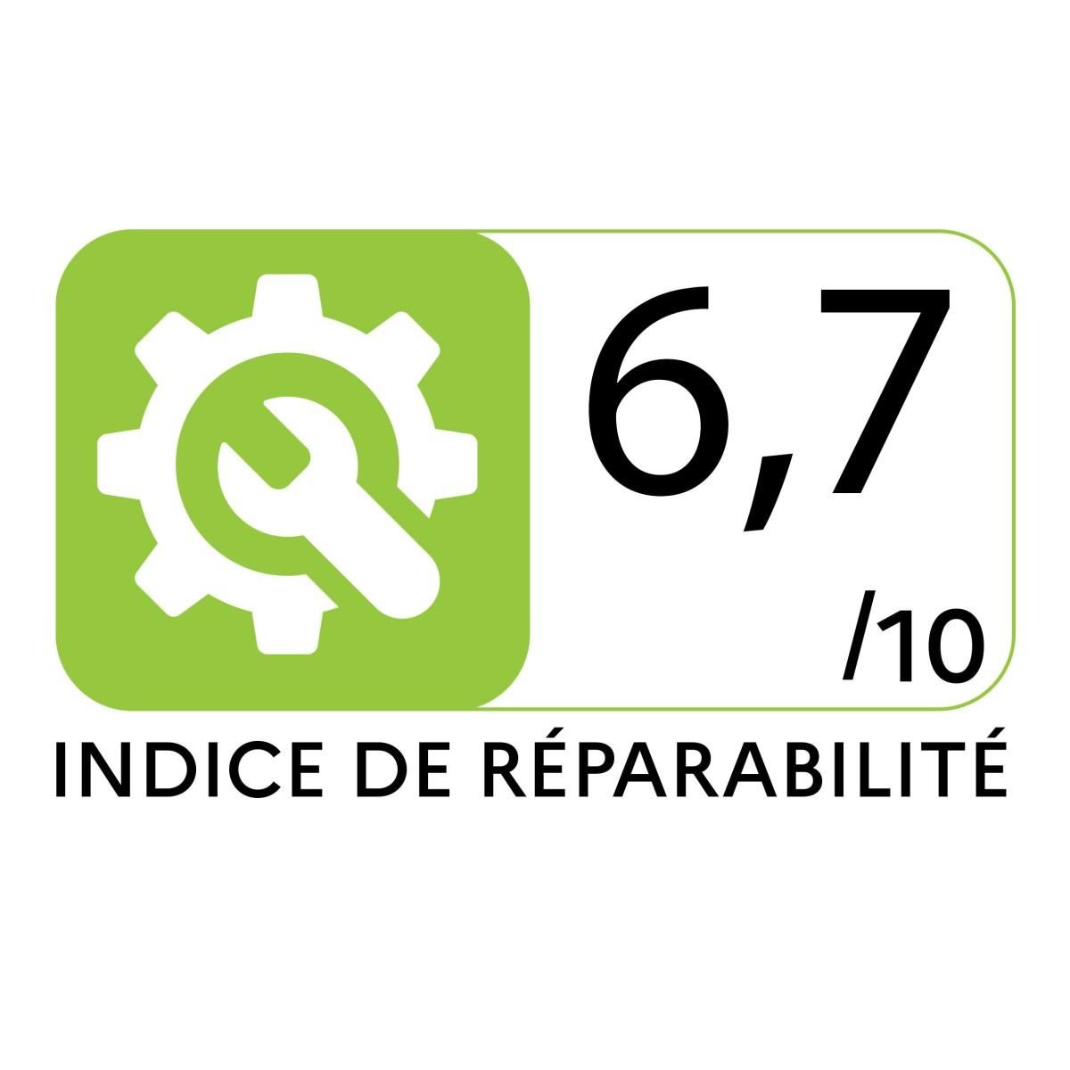 VITO Tondeuse électrique 1400W Moteur induction Coupe 34 cm - Hauteur de coupe 25-60 mm - Bac 35L VITO