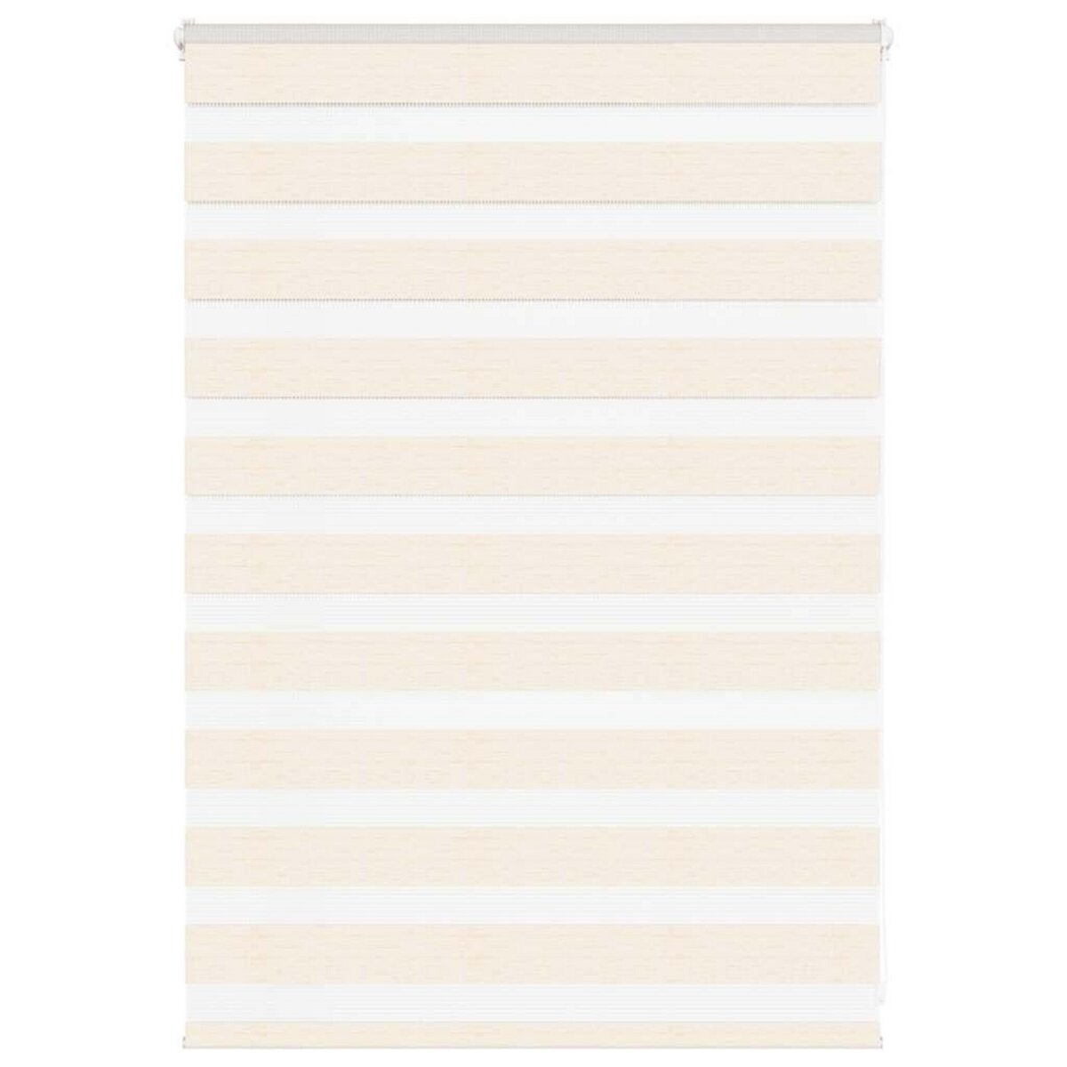 VIDAXL Store zebre beige marbre largeur du tissu 95,9 cm polyester