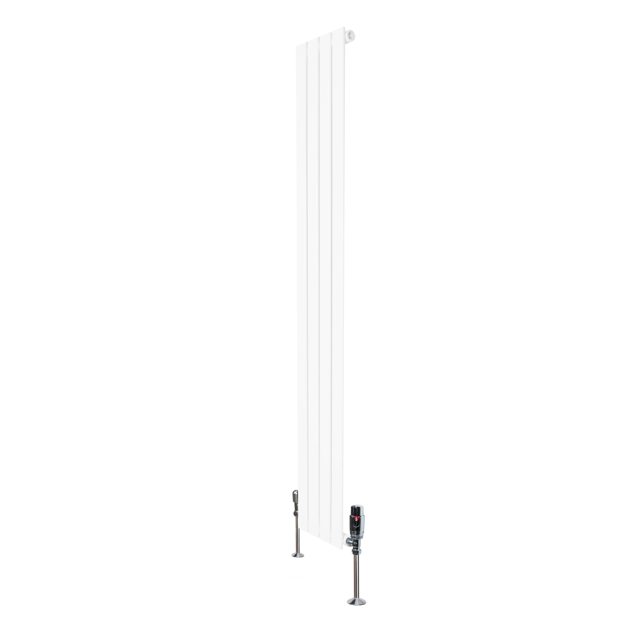 Voir la diapositive 2 : MONSTERSHOP Radiateur plat à 1 panneau & vannes - 1600 x 280 mm