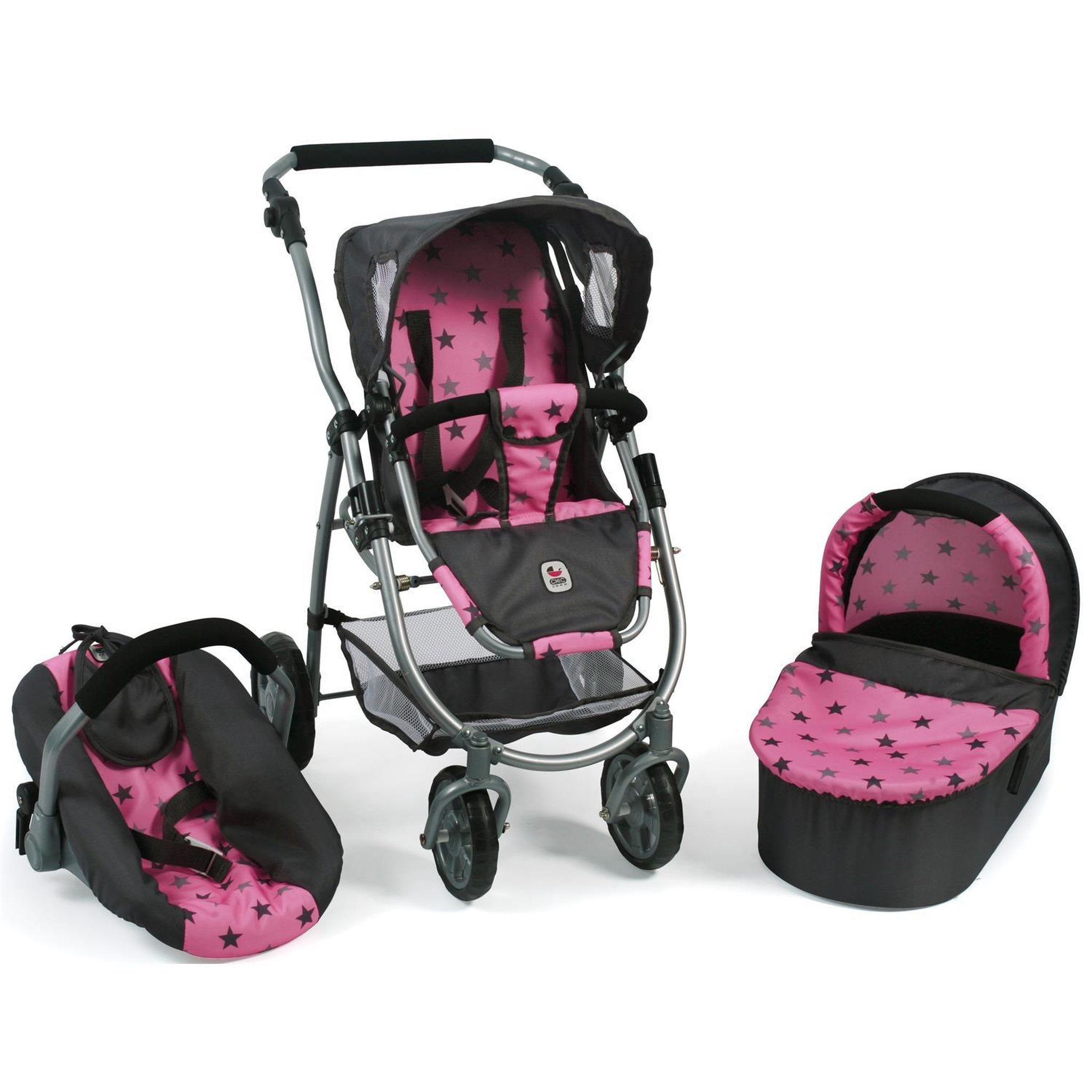 Voir la diapositive 6 : BAYER CHIC 2000 La poussette combinée 3 en 1 EMOTION ALL IN pour poupées- Coloris 83