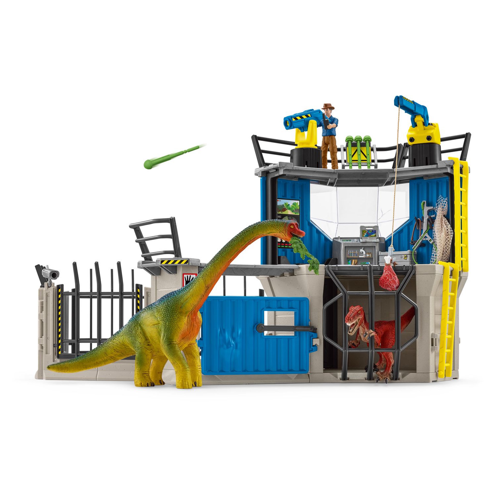 Voir la diapositive 4 : Schleich GRANDE STATION  DE RECHERCHE DINO