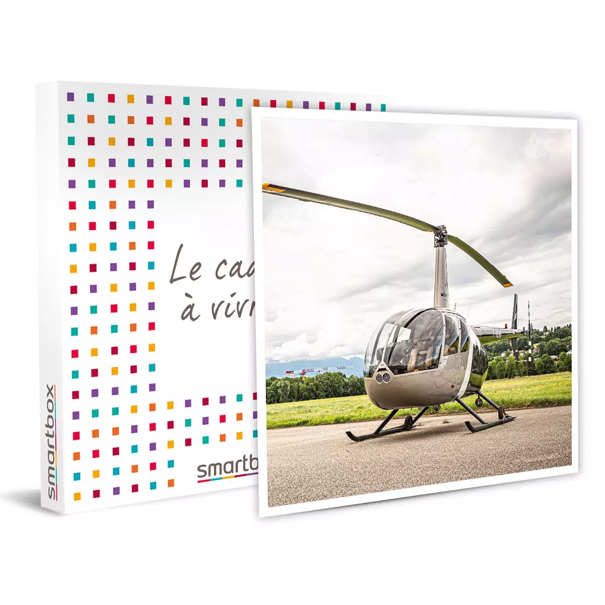 Smartbox Vol en hélicoptère au-dessus de Chalon-sur-Saône et ses environs - Coffret Cadeau Sport & Aventure