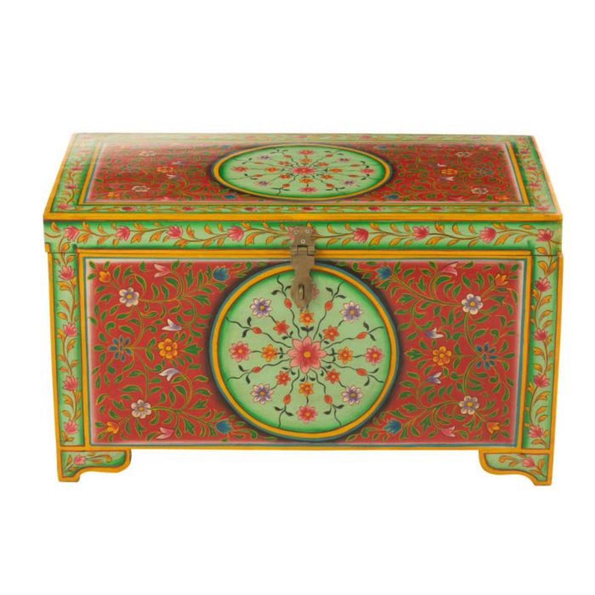Paris Prix Coffre de Rangement Déco  Mumbai  78cm Multicolore