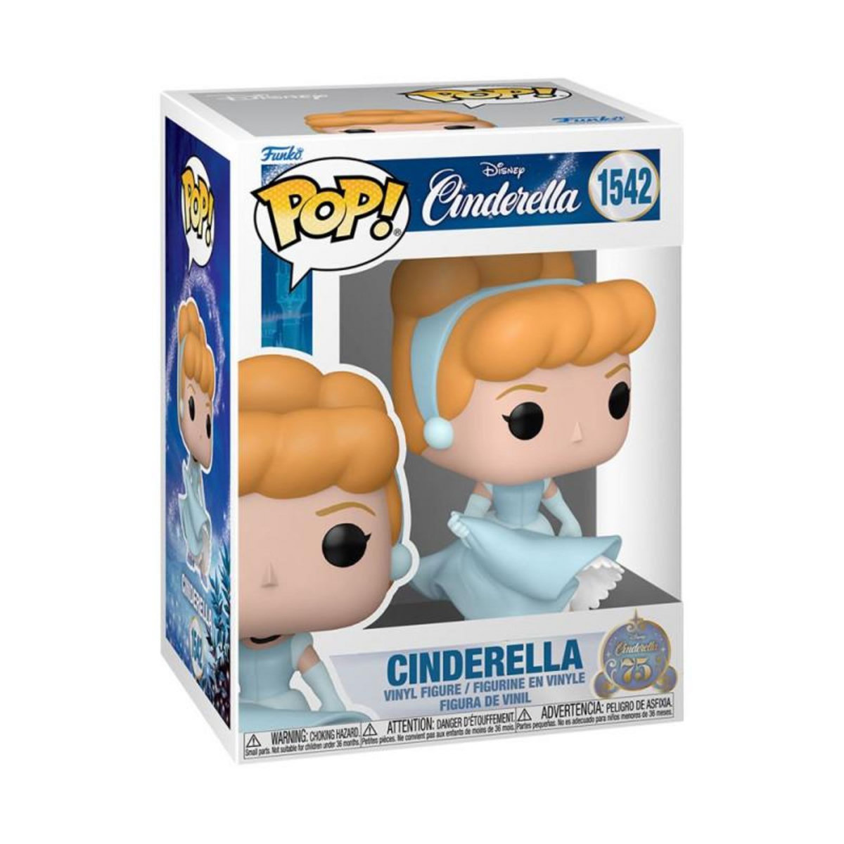 Funko Figurine Funko Pop Disney Cinderella's 75th Cinderella