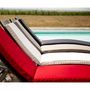 Voir la diapositive 2 : Jardin prive Coussin JARDIN PRIVE  bain de soleil MONTE CARLO - 185 x 55 x 6 cm - Gris ardoise