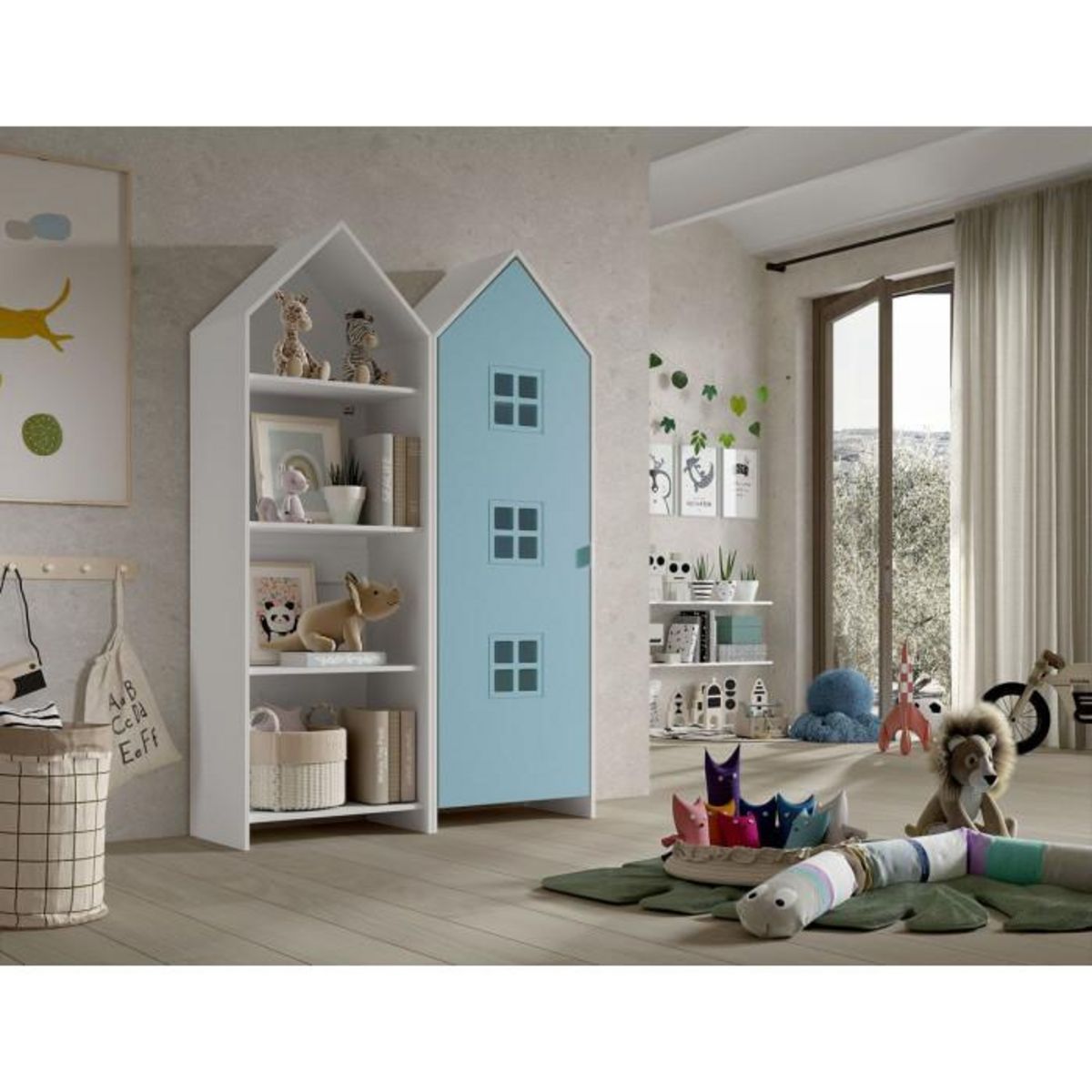 Vipack Combinaison D'armoires Casami Bruges bleu