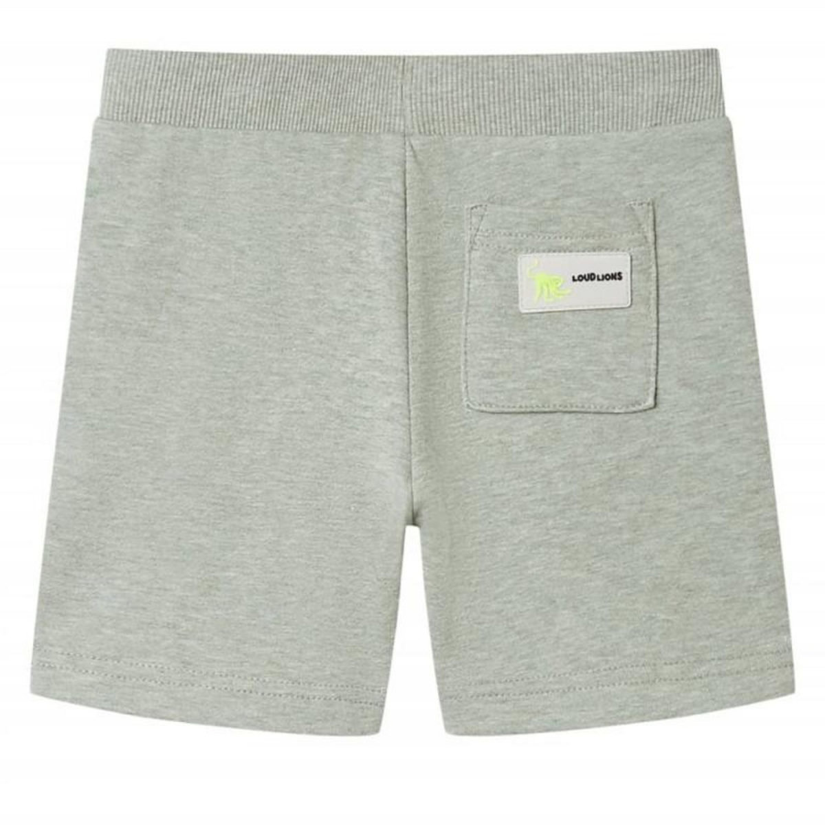 VIDAXL Short pour enfants avec cordon de serrage mélange kaki clair 128