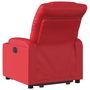 Voir la diapositive 5 : VIDAXL Fauteuil inclinable electrique rouge similicuir