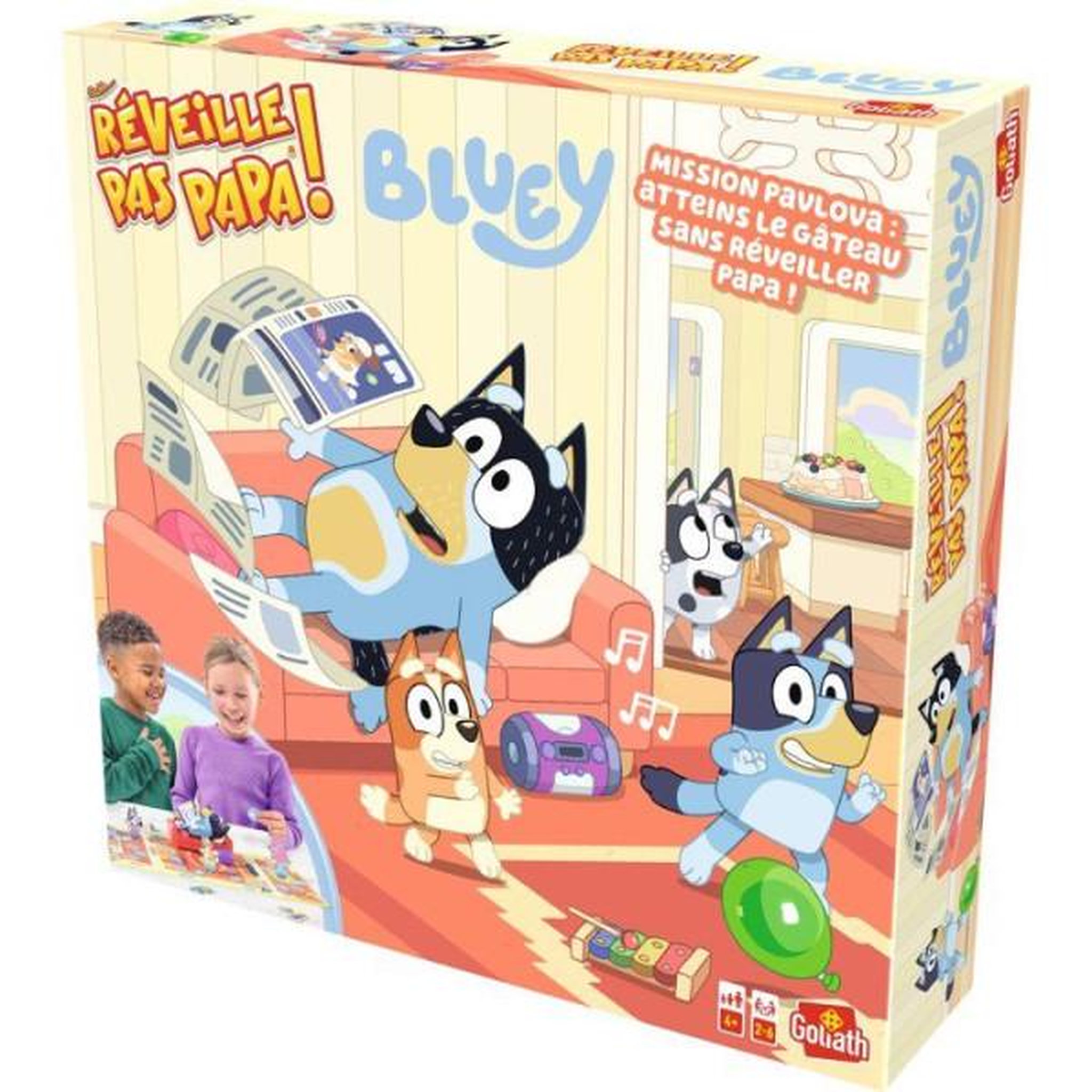 GOLIATH Réveille pas papa Bluey - jeu de société - GOLIATH - suspense et hasard