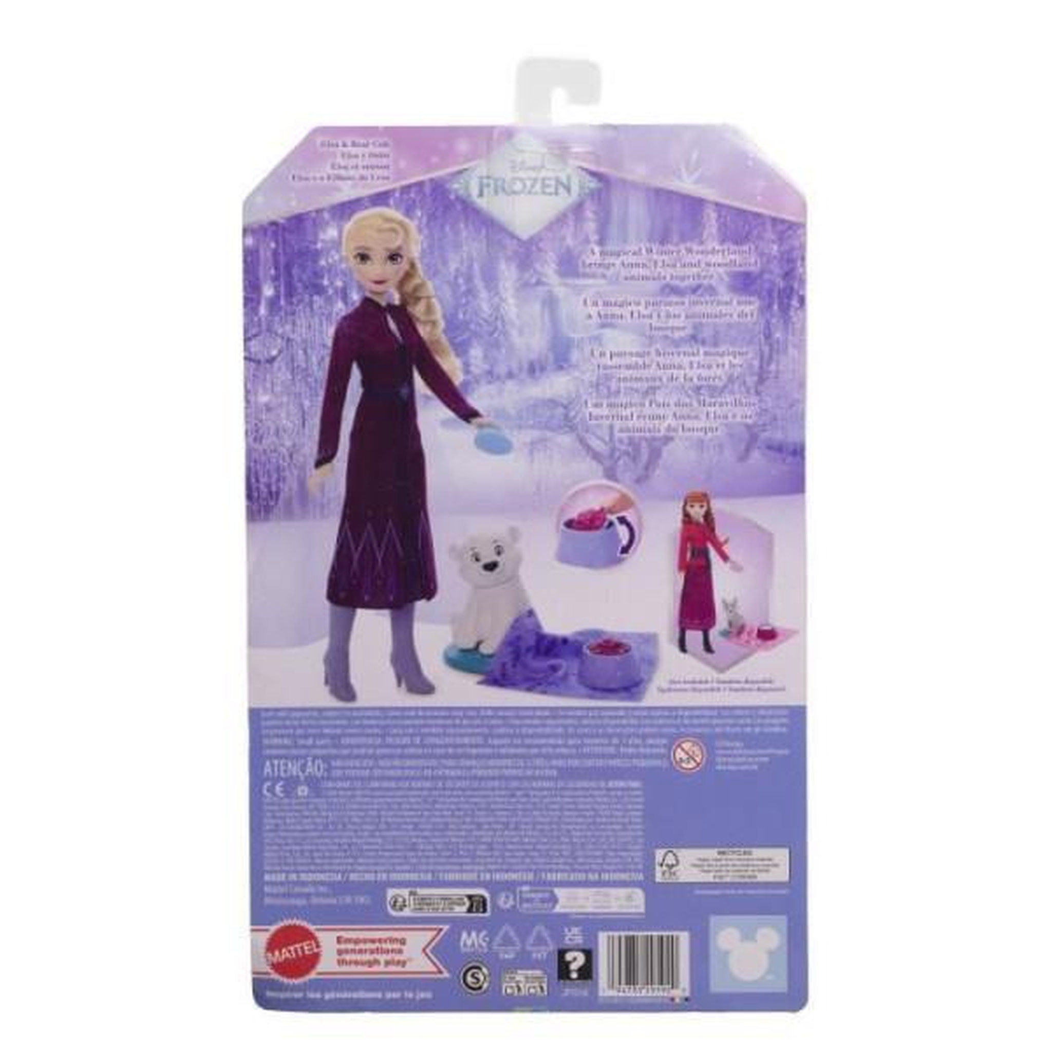 Voir la diapositive 6 : DISNEY FROZEN Disney La Reine des Neiges - Coffret Elsa et l'Ourson - 4 accessoires - Disney Frozen - JFG16