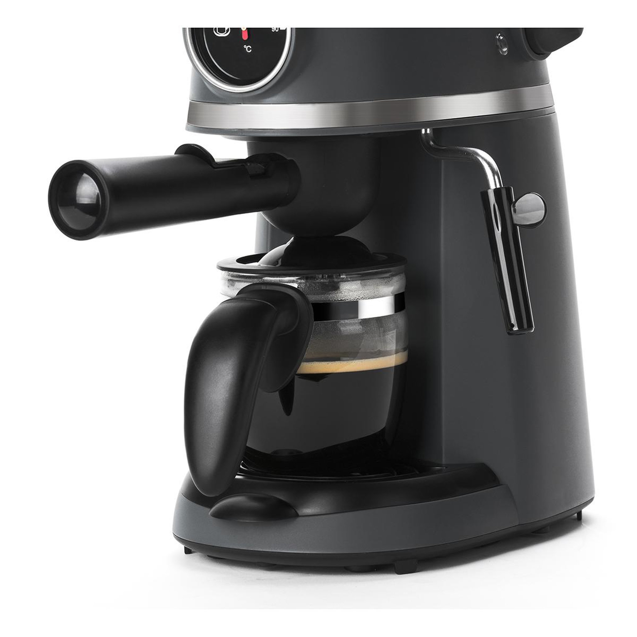 Voir la diapositive 3 : Black et Decker Machine à café vapeur 3.5bars 4 tasses - bxco800e
