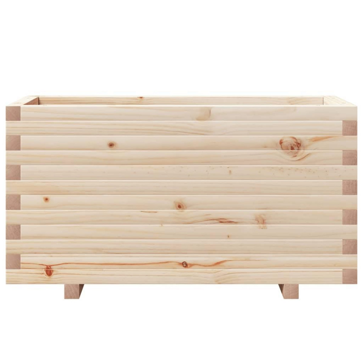 VIDAXL Jardiniere 90x40x49,5 cm bois de pin massif