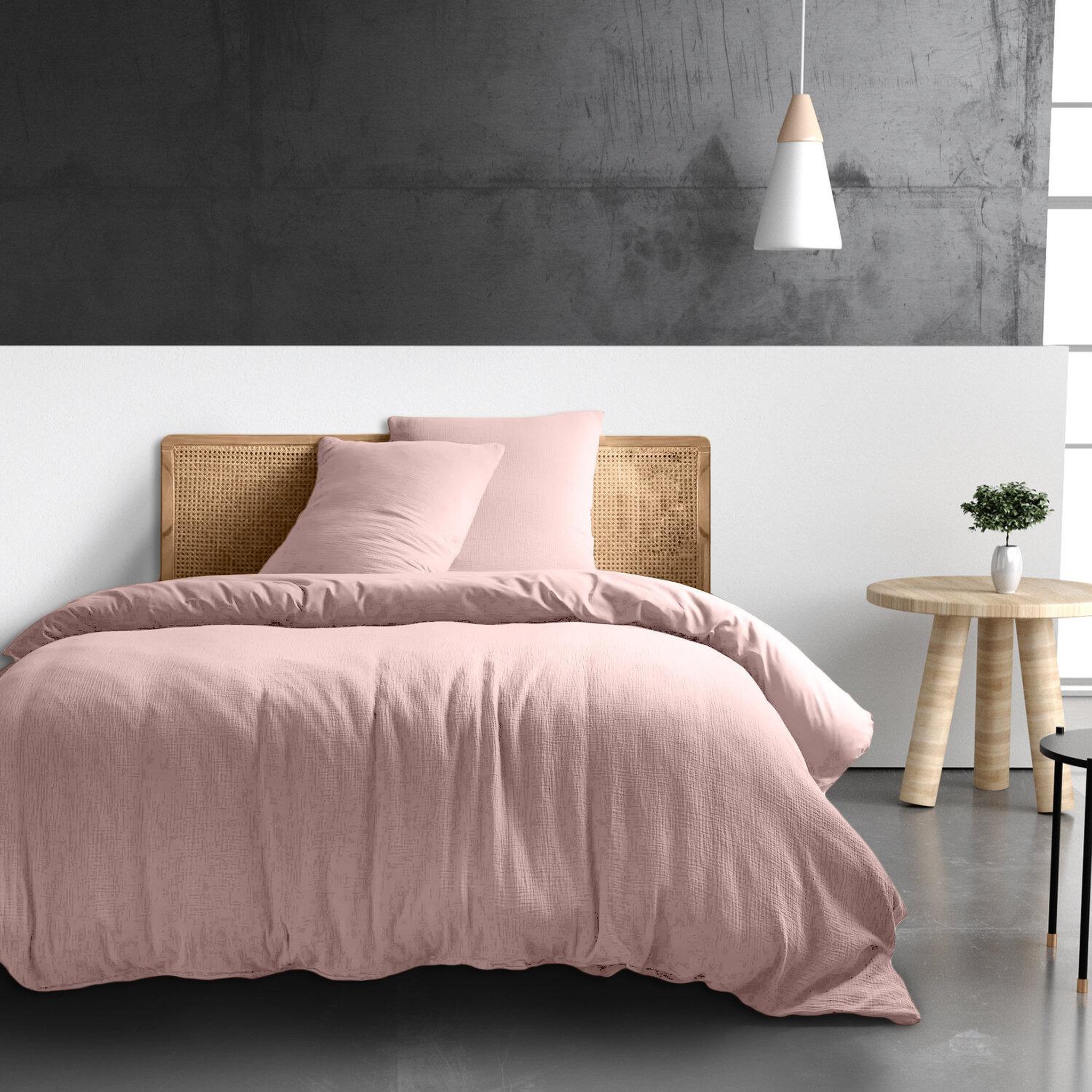 Voir la diapositive 1 : BATON ROUGE Housse de couette 100% gaze de coton