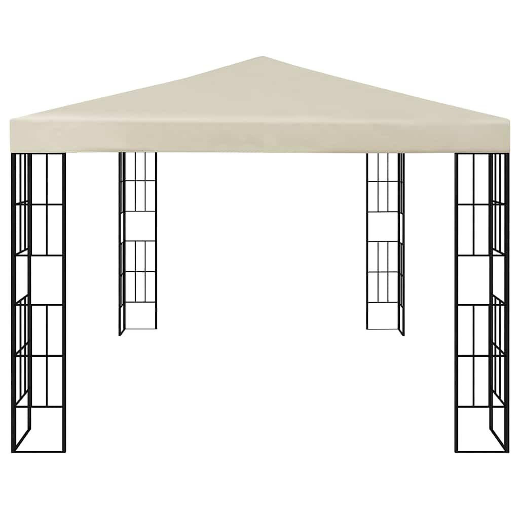 Voir la diapositive 3 : VIDAXL Tonnelle 3x4 m creme