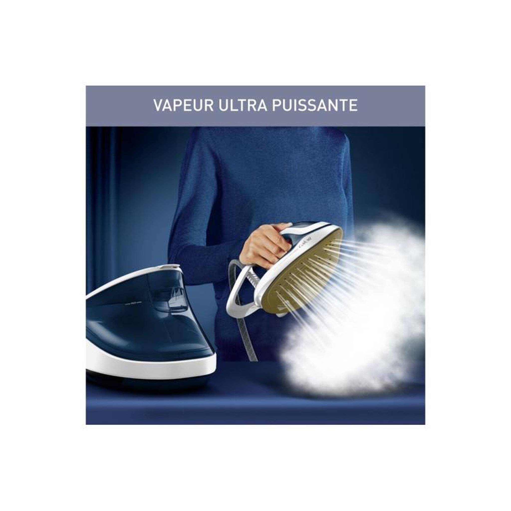 Voir la diapositive 2 : CALOR Centrale vapeur Calor Pro Express Ultimate II GV9712C0