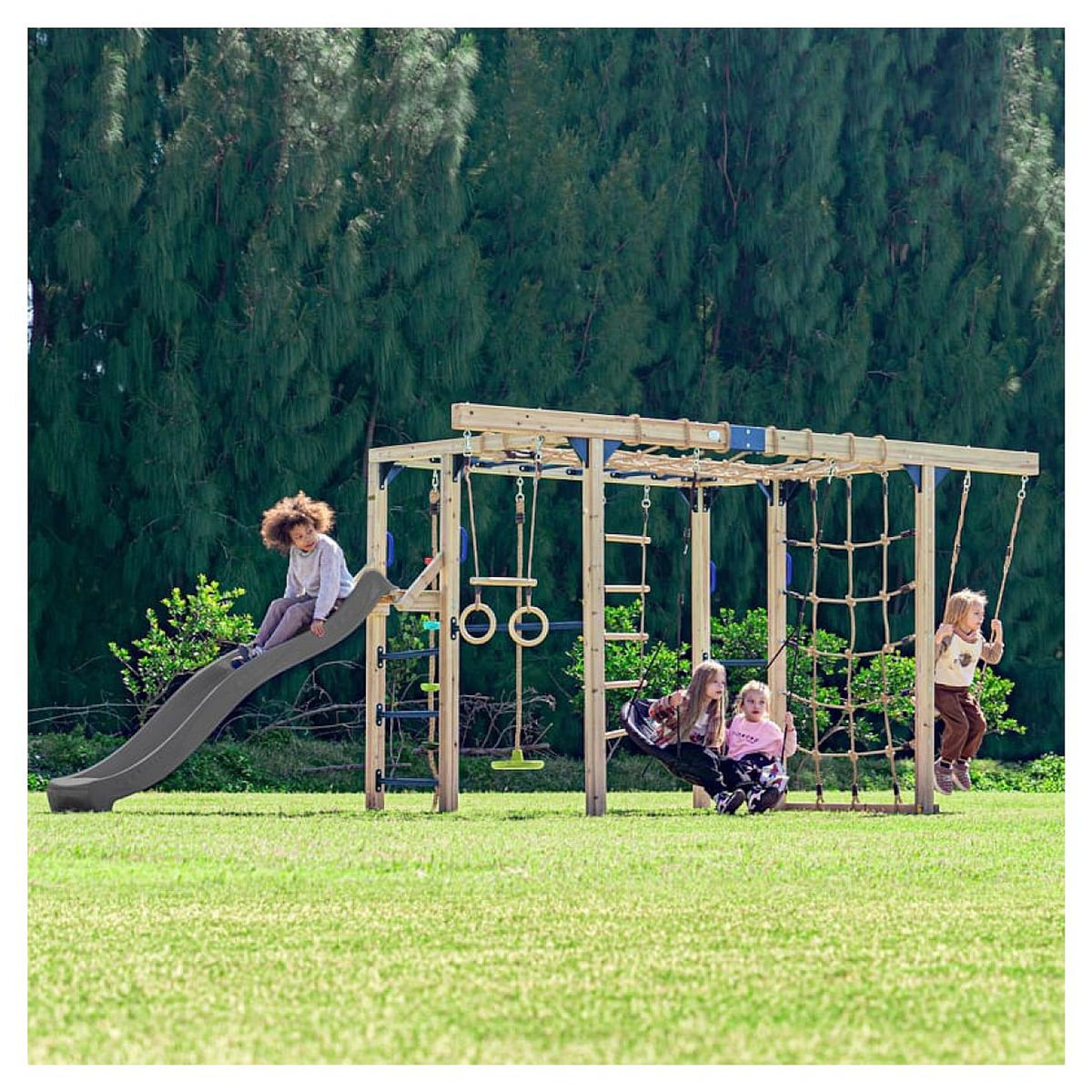 Axi House Structure Boris toboggan gris