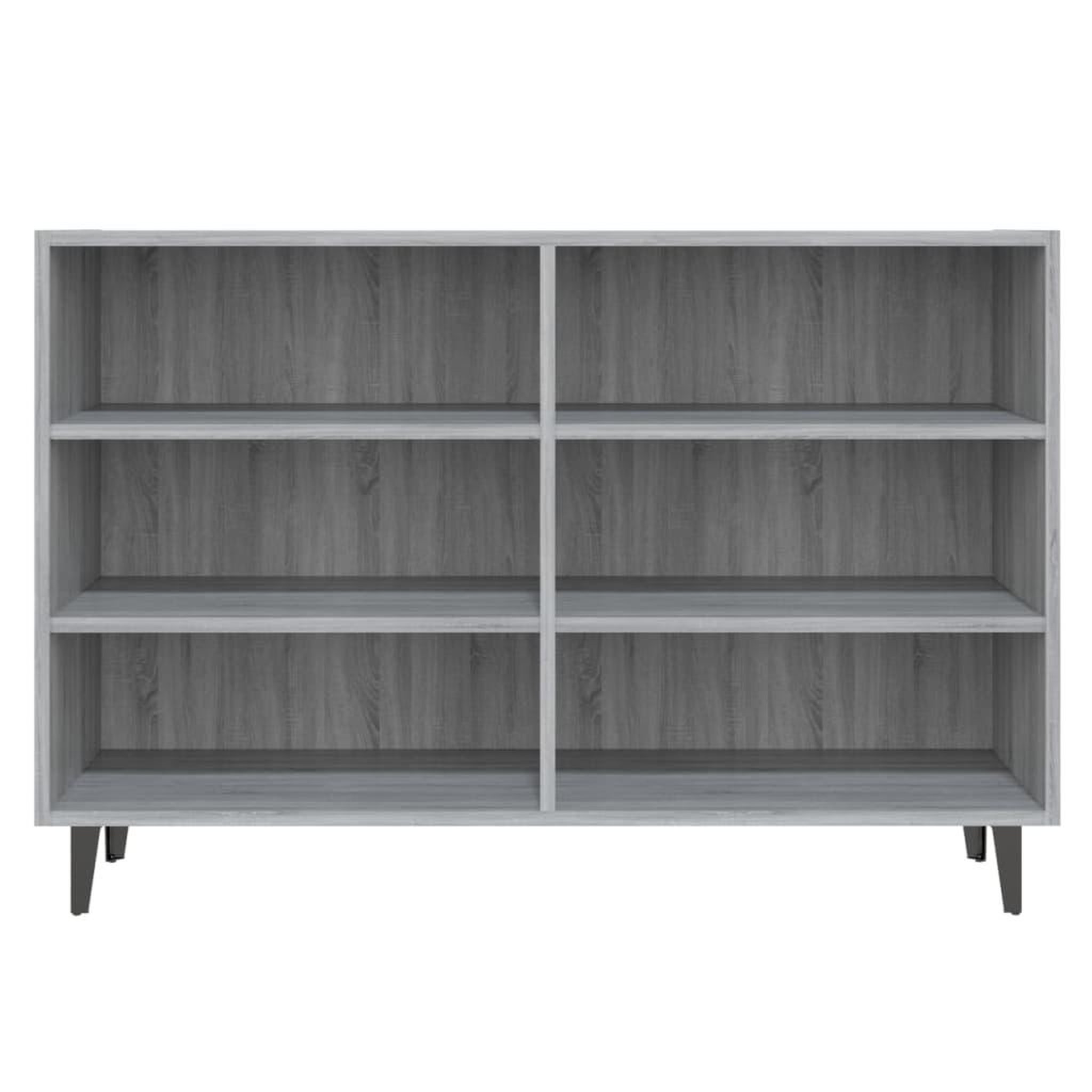 Voir la diapositive 4 : VIDAXL Buffet sonoma gris 103,5x35x70 cm bois d'ingenierie