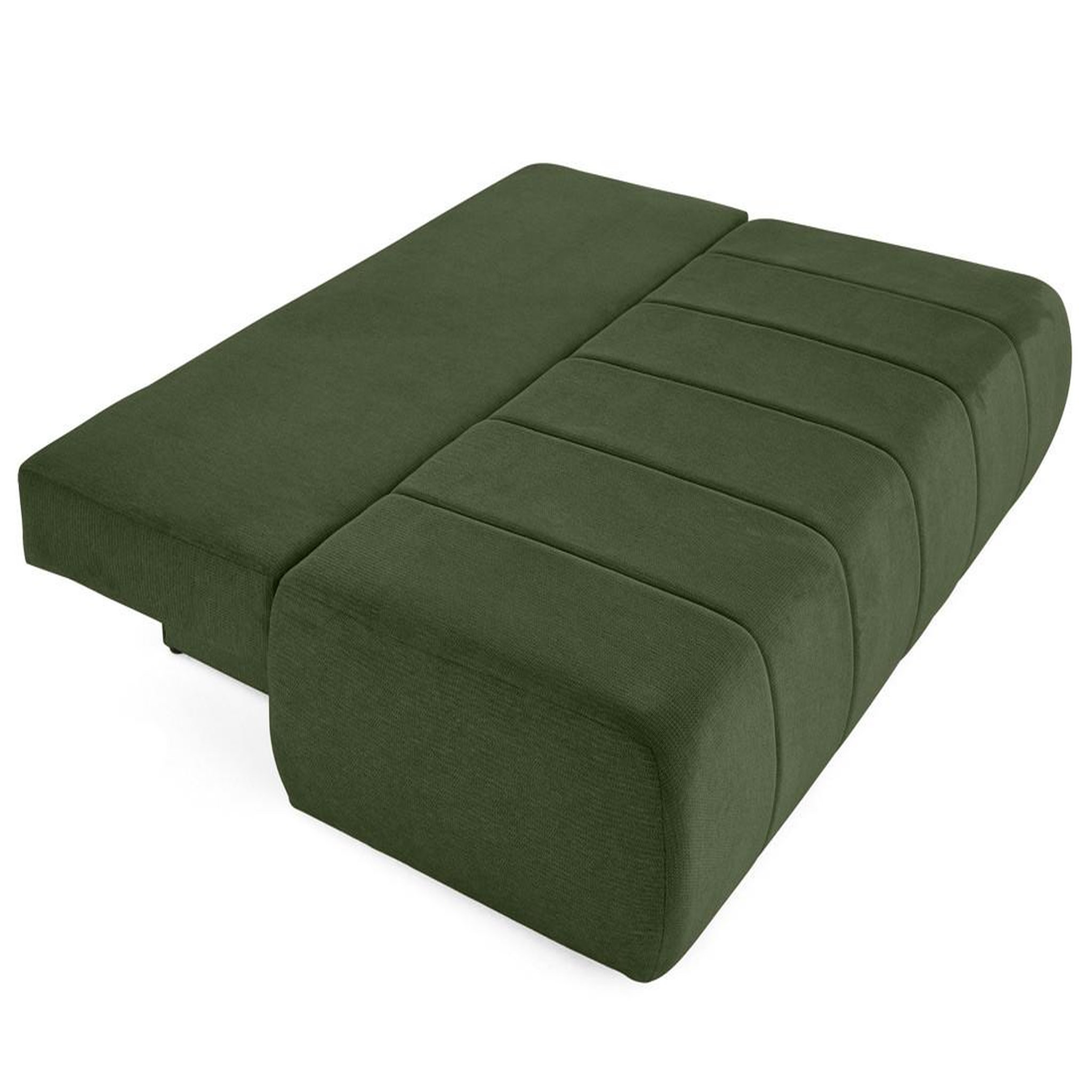 Voir la diapositive 2 : BEST MOBILIER Harper - canapé 3 places convertible avec coffre en tissu texturé