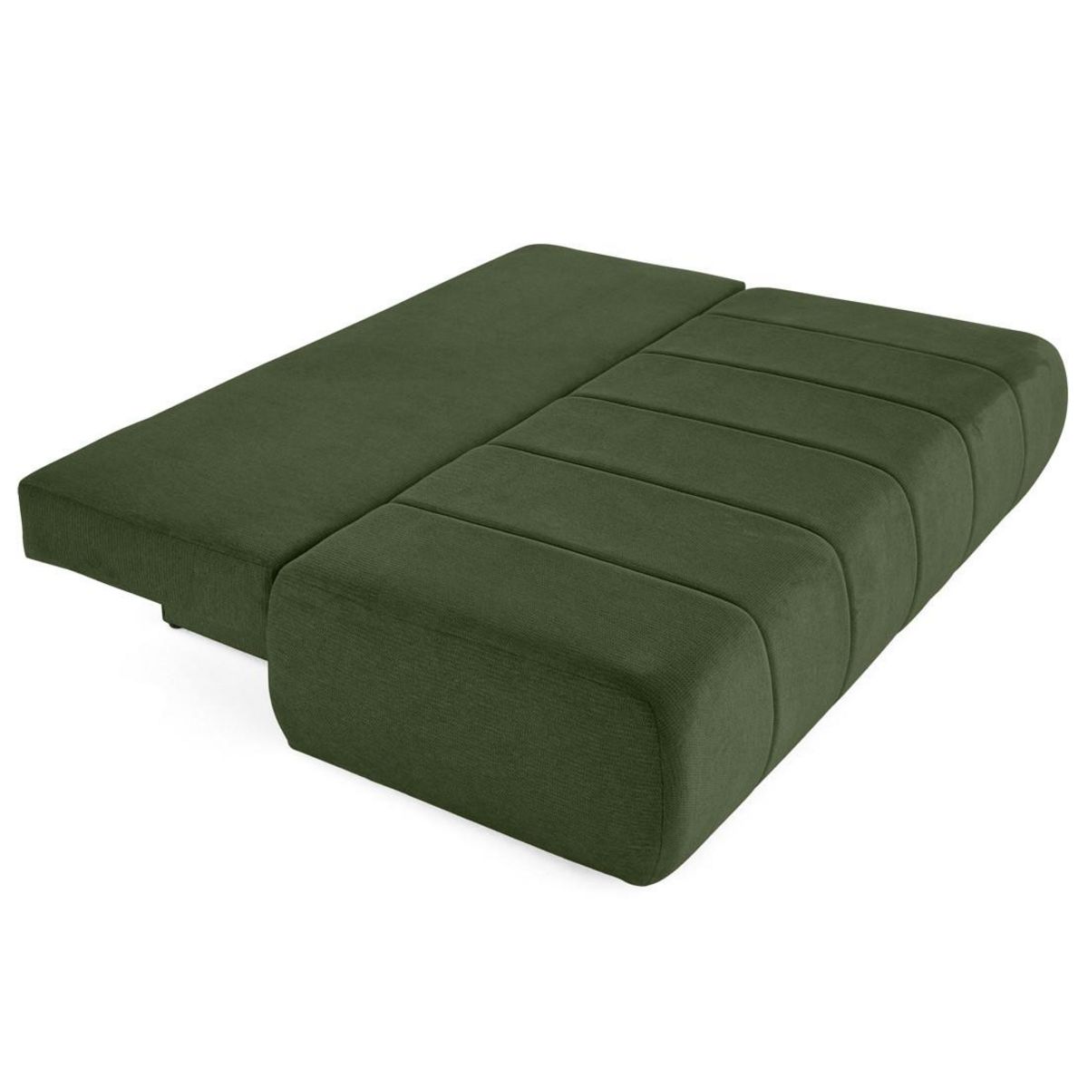 BEST MOBILIER Harper - canapé 3 places convertible avec coffre en tissu texturé