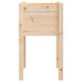 Voir la diapositive 5 : VIDAXL Jardinieres d'exterieur 2 pcs 40x40x70 cm bois de pin massif