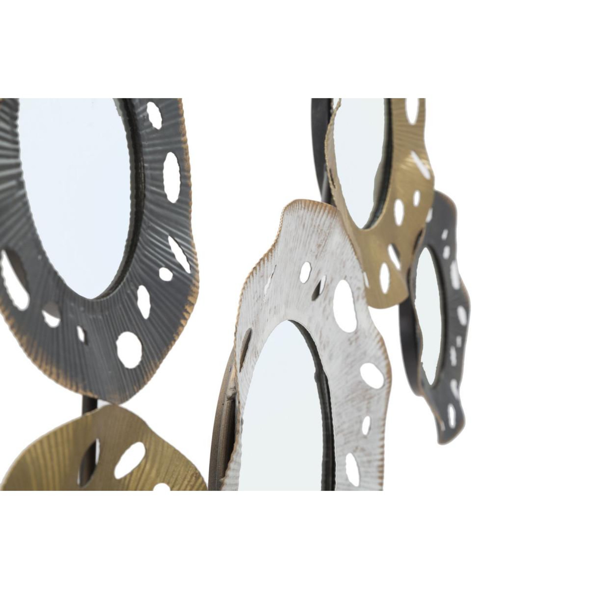 Voir la diapositive 4 : Paris Prix Décoration murale 6 miroirs  gloty  104cm multicolore