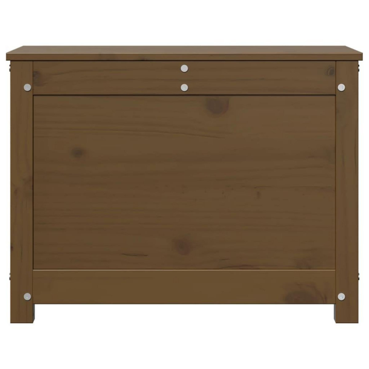 VIDAXL Boîte de rangement Marron miel 60x32x45,5 cm Bois massif de pin