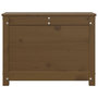 Voir la diapositive 5 : VIDAXL Boîte de rangement Marron miel 60x32x45,5 cm Bois massif de pin