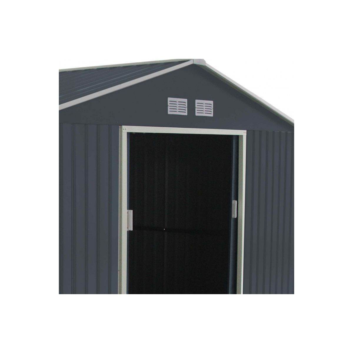 X Métal Abri de jardin métal - Anthracite - 7,06m²