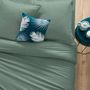 Voir la diapositive 3 : ATMOSPHERA Drap housse 2 personnes - 100% Coton - 140 x 190 cm - Celadon