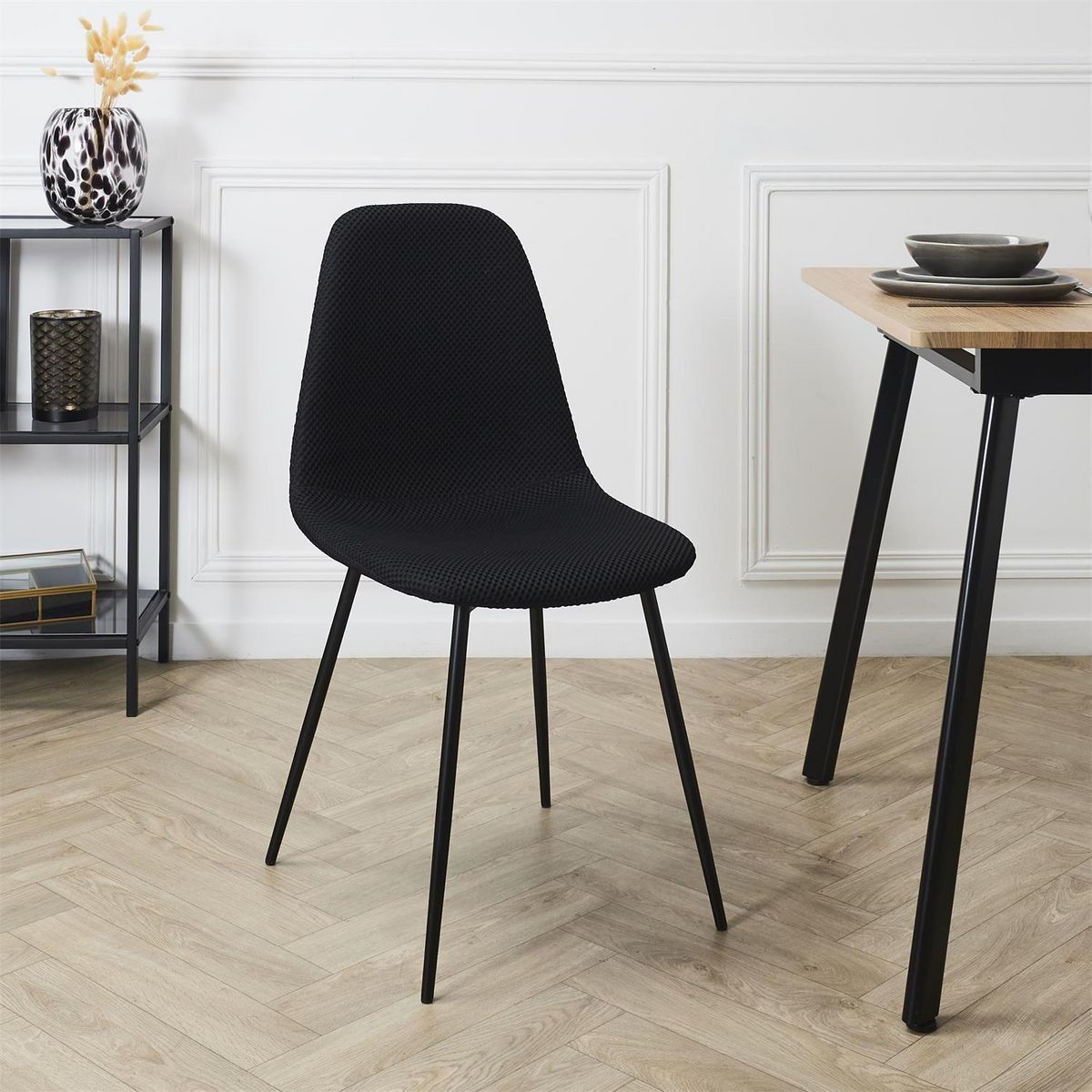 TOILINUX Lot de 4 chaises ATOME