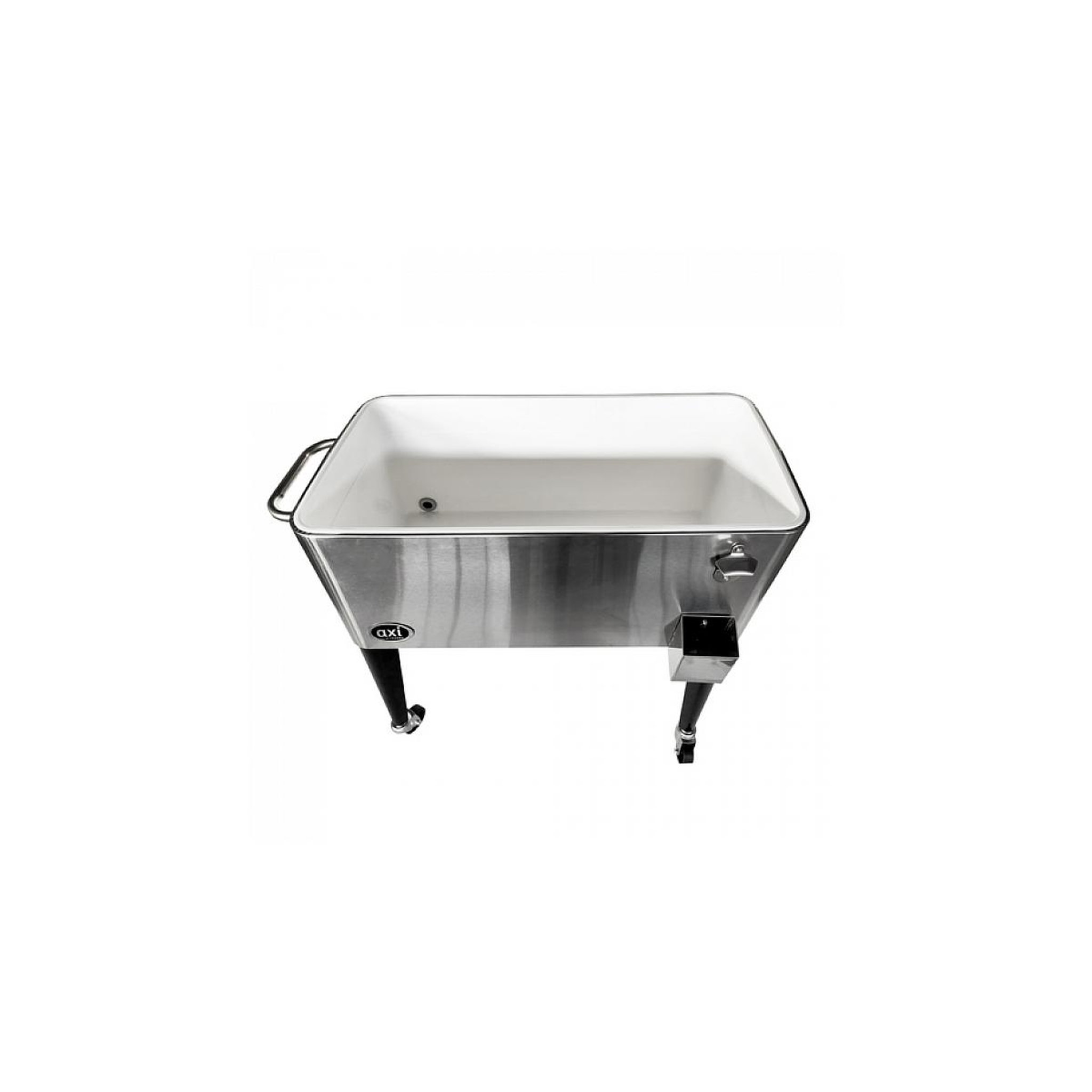 Voir la diapositive 3 : Axi House AXI Evier exterieur Retro Cooler Acier Inox