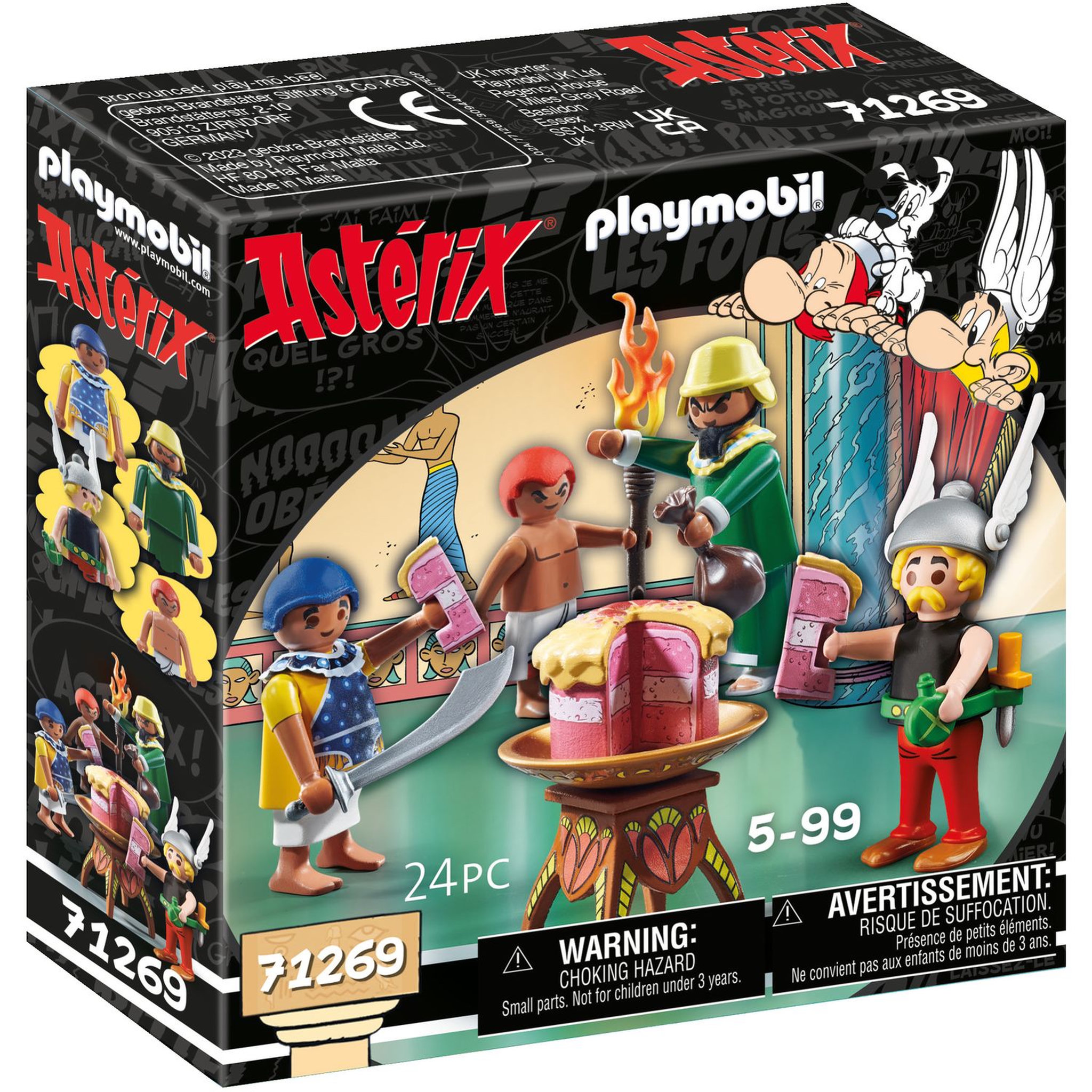 PLAYMOBIL 71269 Amonbofis et le gâteau empoisonné 