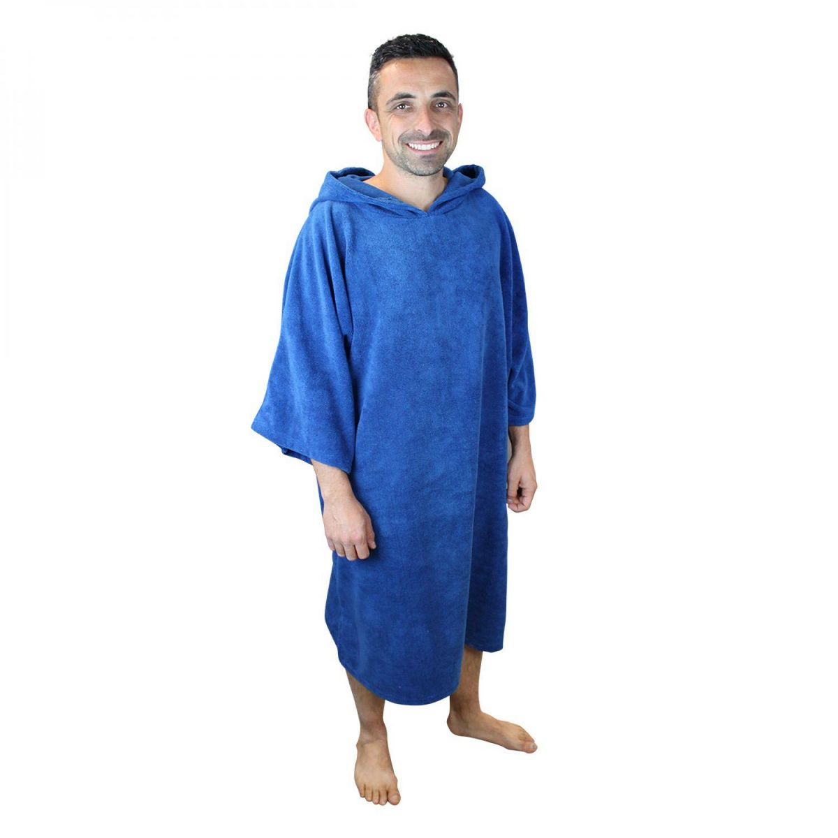 VIVEZEN Serviette poncho de bain ou de plage - Adulte