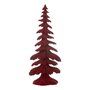 Voir la diapositive 1 : Paris Prix Sapin Déco en Résine  Luciano  36cm Rouge