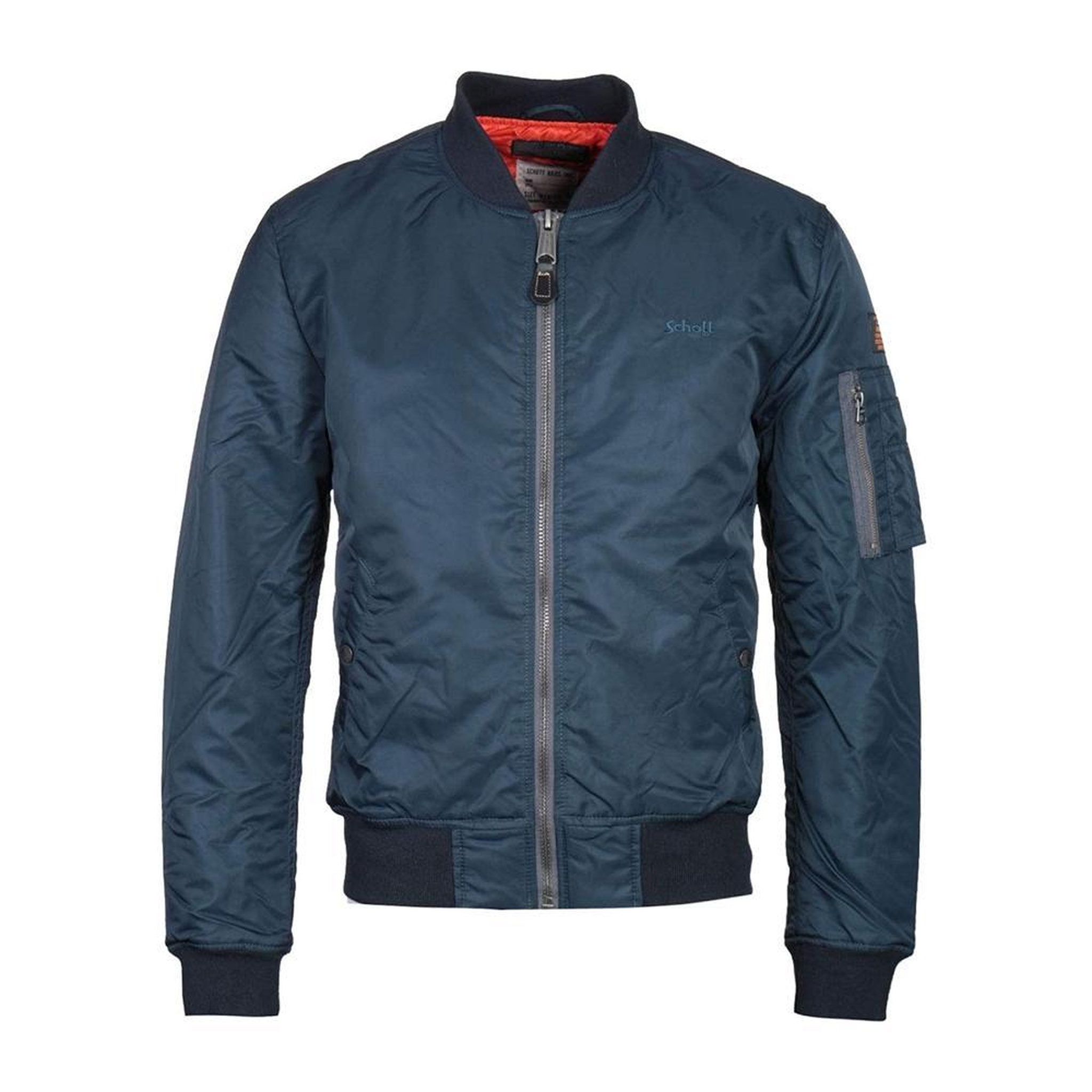 Schott Bomber marine homme schott jet17. Coloris disponibles : Bleu