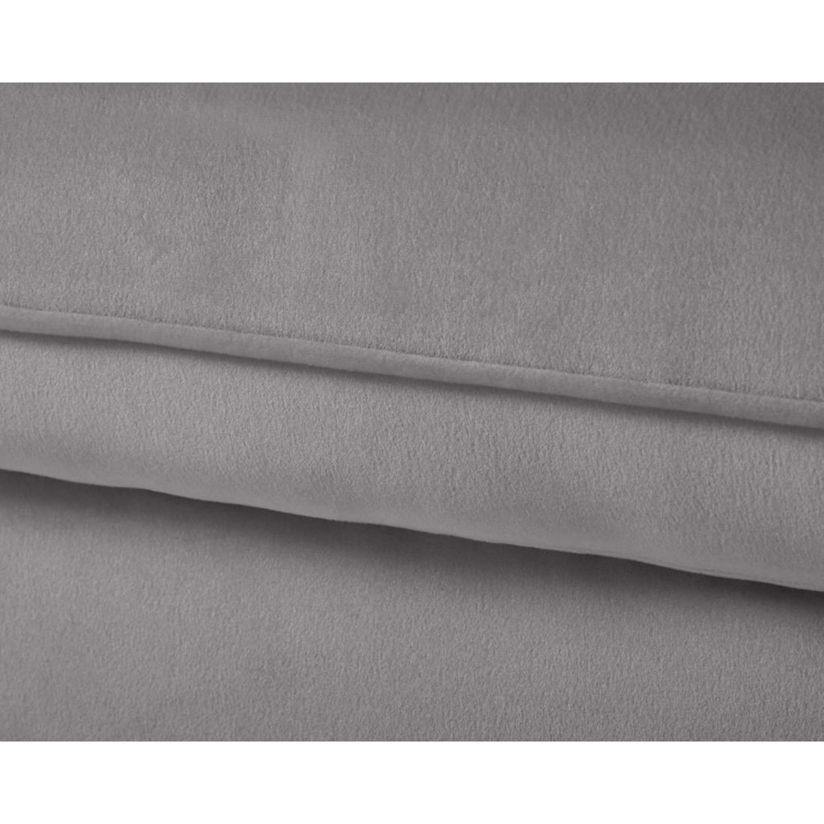 BEST MOBILIER Flamingo - canapé d'angle droit 4 places convertible en velours