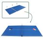 Voir la diapositive 3 : SOKKER Plateau de table de ping-pong avec accessoires - pliable ( 3 panneaux)