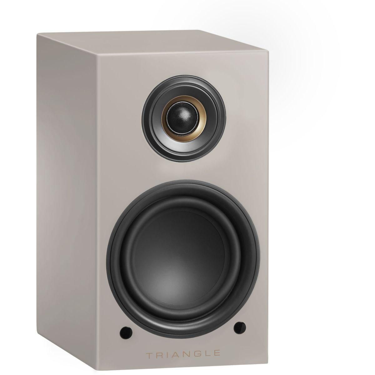 Triangle Enceinte bibliothèque LN01A ELARA Gris Lin X2
